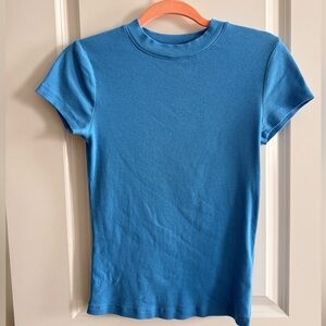 A new day ribbed tee